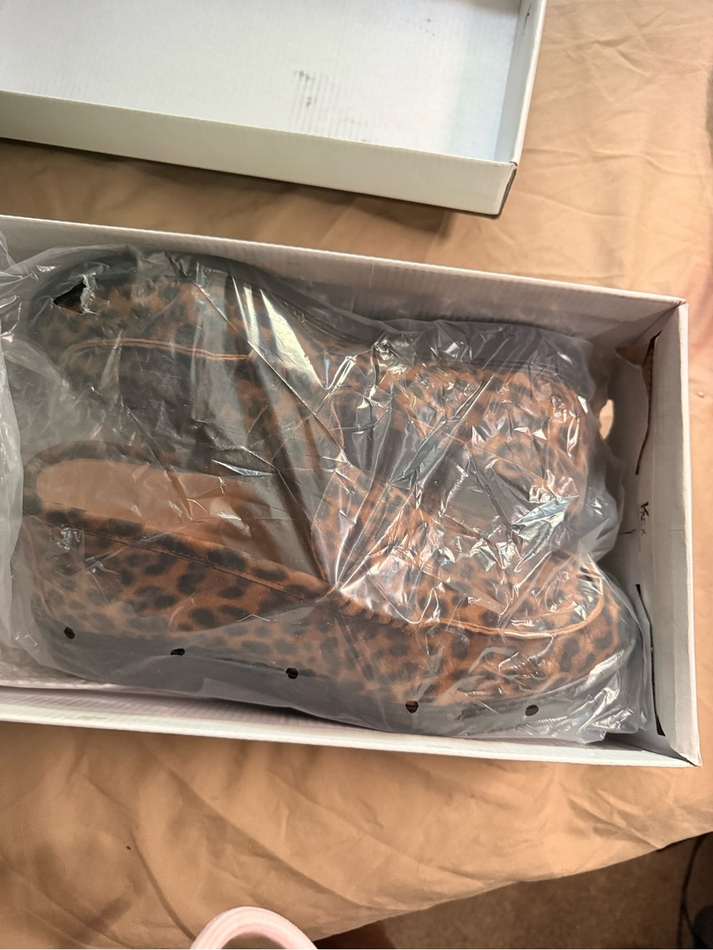 Steve Madden Leopard Print Slip-On Clogs - Brown/Black